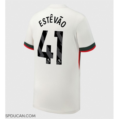 Muški Nogometni Dres Chelsea Estevao Willian #41 Gostujuci 2025-26 Kratak Rukav